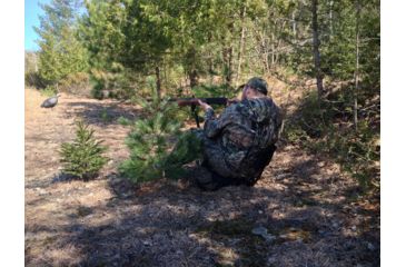 Image of BenchMaster Rifle Rest Ground Hunting and Shooting Chair with Rifle Rest, Full 360 Rotation, BMGBHSC