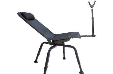 Image of BenchMaster Rifle Rest Perfect Shot Shooting Chair with Rifle Rest, Full 360 Rotation, BMPSSC