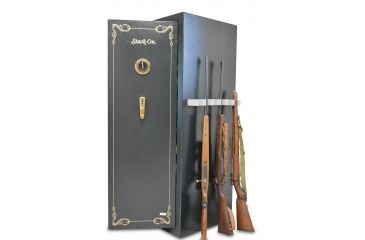 Image of BenchMaster Rifle Rest, Weapon Rack, Six Gun Barrel Rest w/Magnetic Strip, Black &amp; Gray BMWRBR6