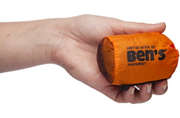 Image of Ben's Ben's InvisiNet XTRA w/ Insect Shield, Orange, 0006-7202