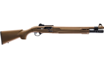 Image of Beretta 1301 Tac C Mod2 3in Tactical Semi-Auto Shotgun, 12 Gauge, 18.5in BBL, Synthetic FDE Stock, Fiber Optic Front Sight, 7+1 Capacity, FDE, J131M2CTT187F