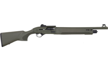 Image of Beretta 1301 Tac C Mod2 3in Tactical Semi-Auto Shotgun, 12 Gauge, 18.5in BBL, Synthetic Od Green Stock, Fiber Optic Front Sight, 5+1 Capacity, Green, J131M2CTT18G