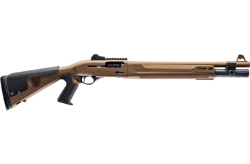 Image of Beretta 1301 Tac C Mod2 Pistol Grip 3in Tactical Semi-Auto Shotgun, 12 Gauge, 18.5in BBL, Synthetic FDE Stock, Fiber Optic Front Sight, 7+1 Capacity, FDE, J131M2CTP187F