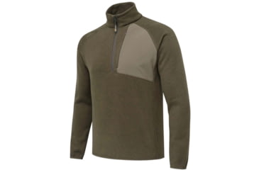 Image of Beretta ABISKO HALF ZIP FLC GREEN MOSS LG 82A6D870, BERP3152T231307AAL