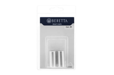 Image of Beretta Aluminum Shotgun Snap Caps - 2 Pieces, 12Ga, Silver, SN011A23550090