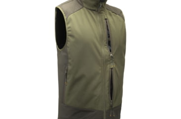 Image of Beretta BUTTE SOFTSHELL VEST BROWN BARK/MOSS XL B9231BD1