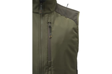 Image of Beretta BUTTE SOFTSHELL VEST BROWN BARK/MOSS XL B9231BD1