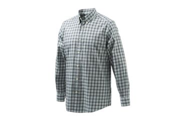 Image of Beretta Classic Shirt, Light Blue Check, Extra Large, LU210T07070595XL