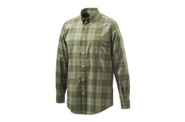 Image of Beretta Classic Shirt, Light &amp; Dark Green, Large, LU210T07070789L