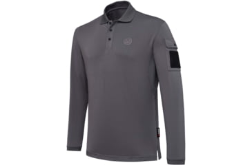 Image of Beretta MILLER POLO LONG SLEEVE SMOKED PEARL SMALL EBB04E46