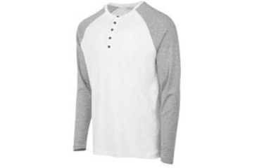 Image of Beretta SCOUT PERFORMANCE HENLEY WHT/GRY MEL MED 16C461C1