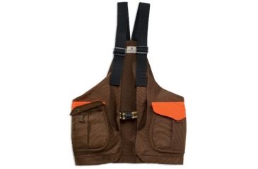 Image of Beretta Canvas Strap Vest Brown Blaze Gu4325340850ii
