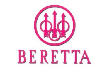 Image of Beretta Car Window Decal 5.75x4.25in,Pink DECAL34