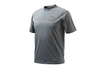 Image of Beretta Centennial Pistol T-Shirt,Grey Melange,Large TS441T09620915L