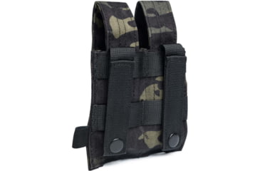 Image of Beretta Grip-Tac Molle Double Pistol Mag Pouch, Multicam Black, CA1510018909STUNI