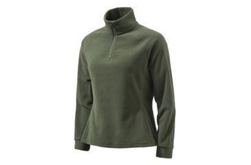Image of Beretta Half Zip Fleece, Green, Extra Large P3321T14340715XL