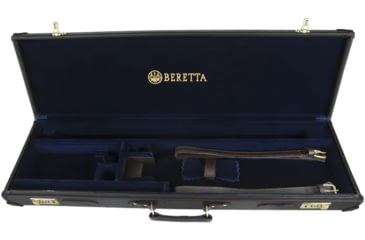 Image of Beretta Hard Leather Case for Standard Shotguns, Over up to 32in w/Flush Chokes, Black, SVPD104
