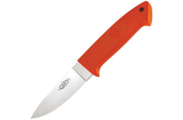 Image of Beretta Loveless Fixed Blade Knife, 3.38in, Skinner, OrangeZytel Handle, JK205A020402