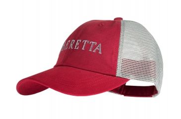Image of Beretta LP Trucker Hat, Crimson &amp; Grey, BC05201660034C