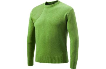 Image of Beretta Men's Classic Round Neck Sweater Large Green