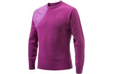 Image of Beretta Men's Classic Round Neck Sweater X-large Violet