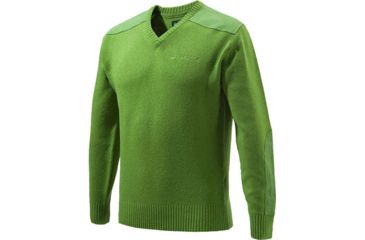 Image of Beretta Men's Classic V-neck Sweater Light Green Medium
