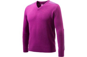 Image of Beretta Men's Classic V-neck Sweater Violet Medium