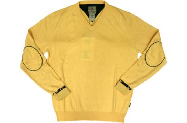 Image of Beretta Men's Country Classic V-neck Sweater Small Yellow