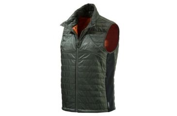 Image of Beretta Mens BIS Vest Detachable Hood,Green/Orange,L GU651T0653077WL