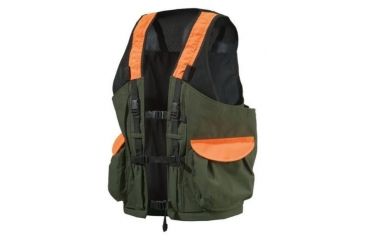 Image of Beretta Mens Game Bag Vest,Green/Orange,L GU431T0649077WL