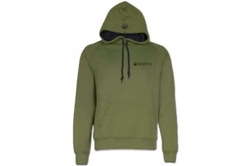 Image of Beretta Mens Performance Sweatshirt,Green,Small BERM70720700S