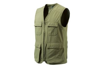 Image of Beretta Mens Quick Dry Vest w/Game Bag,Fir Green,3XL GU322T0440070HXXXL