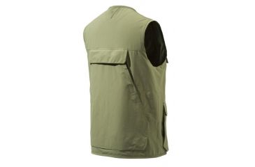 Image of Beretta Mens Quick Dry Vest w/Game Bag,Green,Medium GU322T04400715M