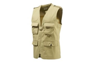 Image of Beretta Mens Safari Vest,Tan,Large GU041T0439010XL