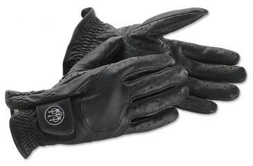 Image of Beretta Mens Shooting Gloves, Leather, Black, Large GL4900210999L, EDEMO1