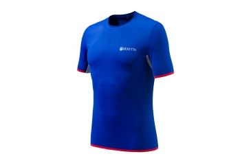 Image of Beretta Mens T-Shirt,Beretta Blue,Large TS012T10850560L