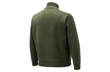 Image of Beretta Mens Technowindshield Half Zip Sweatshirt,Green,M PU421T12010715M