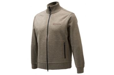 Image of Beretta Mens Technowindshield Long Zip Sweatshirt,Hazelnut,3XL PU411T12010825XXXL