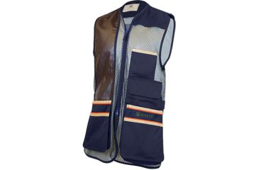 Image of Beretta Mens US Two Tone Shooting Vest, Blue Total Eclipse, Large GT571021130504L