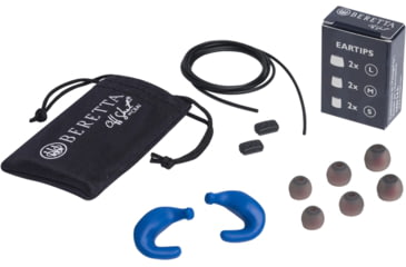Image of Beretta Mini Headset E2 Ear Plug, Beretta Blue, CF121D00430560UNI