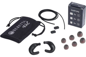 Image of Beretta Mini Headset E2 Ear Plug, Black, CF121D00430999UNI