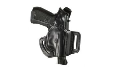 Image of Beretta Mod. 02 for 84 Series Right Hand Leather Holster, Black E01139