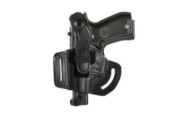 Image of Beretta Mod. 02 for 84 Series Right Hand Leather Holster, Black E01139