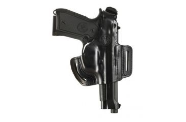 Image of Beretta Mod. 02 for 92/96 Series Right Hand Leather Holster, Black E01115