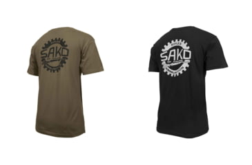 Image of Beretta Old Skool Sako T-Shirt - Mens, Army Green, Black