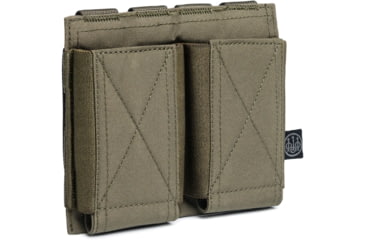 Image of Beretta Open Top Double Multi Rifle Magazine Pouch, 5.56, Green Stone, CA181001890707UNI