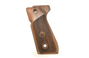 Image of Beretta Oval PRO Walnut Pistol Grip, 92 Series, Wood, E02828