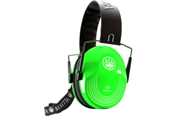 Image of Beretta Safety Pro Earmuff, 25dB, Green Fluorescent, CF1000000207FF