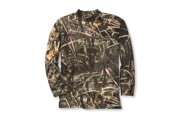 Image of Beretta Shirt Mock Turtleneck, Orange, Small P200710125S