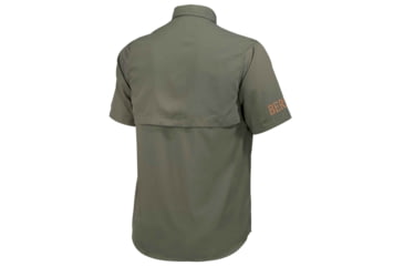 Image of Beretta Short Sleeve Buzzi Shooting Shirt, Green - LT021T15550715L
